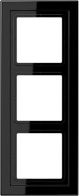 Jung Serie LS-design Rahmen 3-fach, schwarz