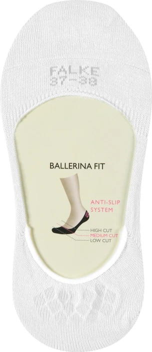 Falke Step Medium Cut Socken weiß (Damen)