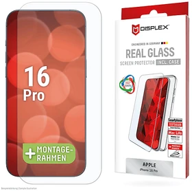 Displex Real Glass + Case für Apple iPhone 16 Pro