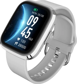 Garett Electronics GRC Style mit Silikonarmband silber
