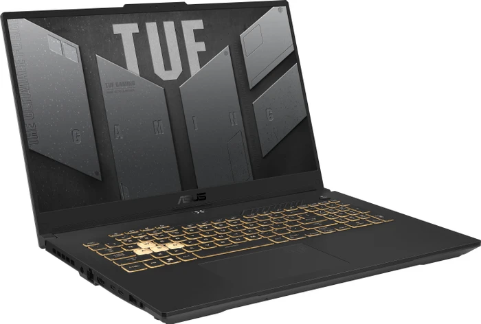 ASUS TUF Gaming F17 FX707ZR-HX002W, Mecha Gray, Core i7-12700H, 16GB RAM, 1TB SSD, GeForce RTX 3070, DE