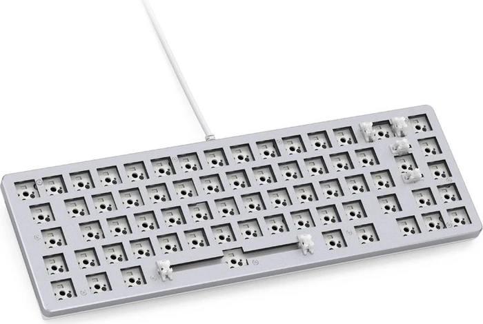 Glorious GMMK 2 Compact, Barebone Tastatur, 65%, weiß, ISO