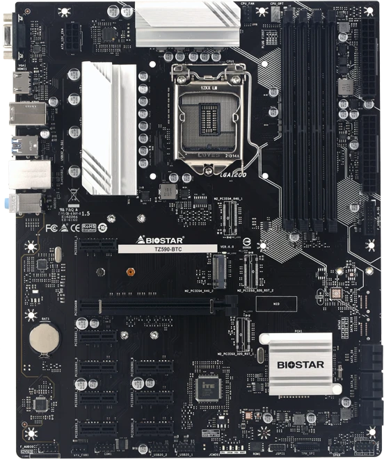 Biostar TZ590-BTC (Intel 1200)