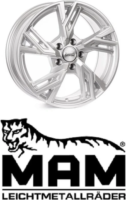 MAM RS5 7.5x17 5/112 ET51 (verschiedene Farben)
