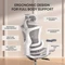 Sihoo Doro C300L Ergonomischer Bürostuhl mit Fußstütze, weiß Vorschaubild