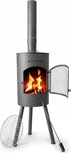 Bonfeu Bongiano SP Gartenkamin black