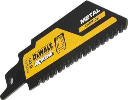 DeWalt DT20437 CarbideRecip Metal Säbelsägeblatt 8TPI, 102mm, 1 Stück