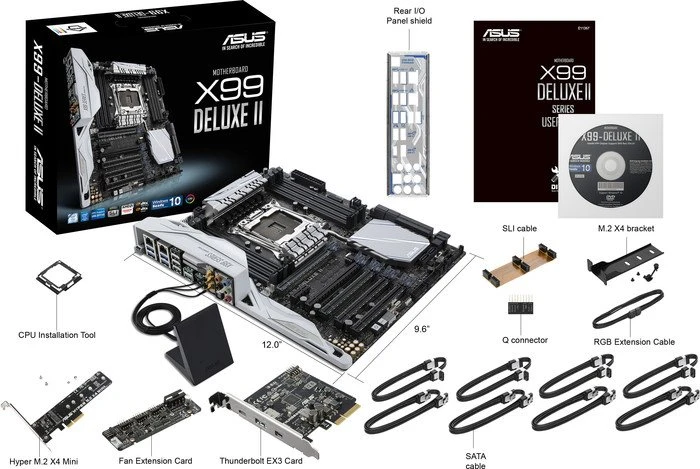 ASUS X99-Deluxe II (Intel 2011-3)