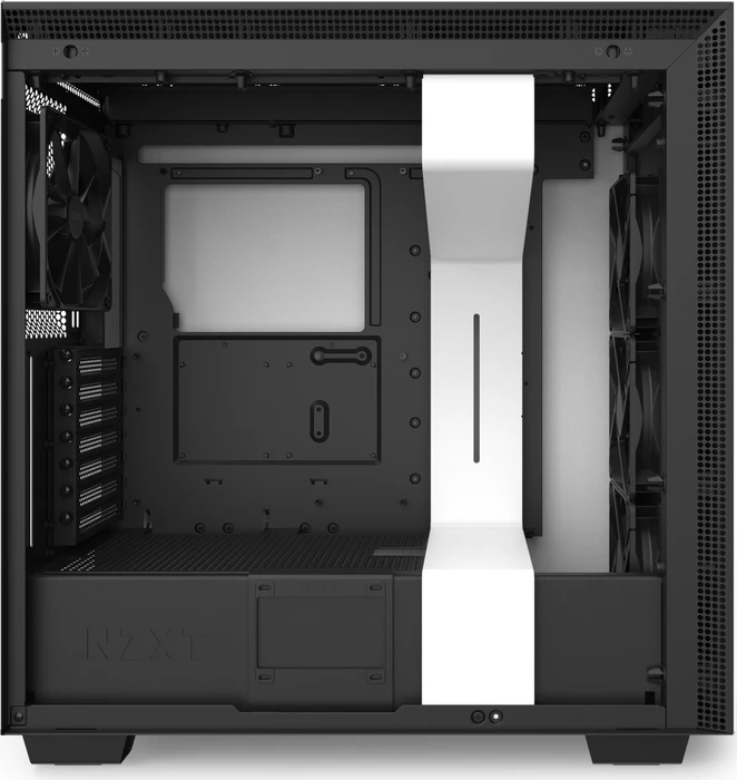 NZXT H710, weiß, Glasfenster