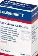 BSN medical Leukomed T Pflaster transparent steril, 10 x 12.5cm, 5 Stück