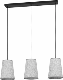 Eglo Alsager Pendelleuchte 3-flammig grau