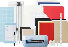 Cricut Joy 2 Essential Bundle Schneideplotter, blau