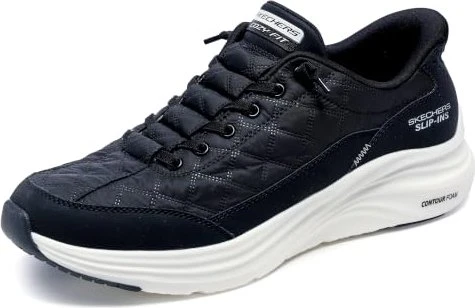Skechers Slip-ins RF: Contour Foam - Cozy Fit schwarz/weiß (Herren)