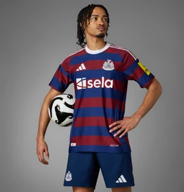 adidas Newcastle United FC Authentic 2024/2025 Auswärtstrikot team coll burgundy 2/night sky (Herren)
