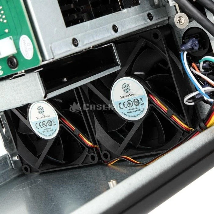 SilverStone Case Storage CS280, schwarz, Mini-ITX