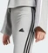 adidas Future Icons 3-Streifen Hose lang medium grey heather/black (Damen) Vorschaubild
