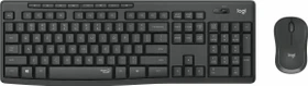 Logitech MK295 Silent Wireless Combo schwarz, USB, DE