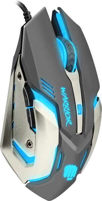 Natec Fury Warrior Gaming Mouse silber/grau, USB