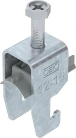 OBO Bettermann Bügelschelle 2056 U-Fuß, 1-fach, Kunststoffdruckwanne, FT