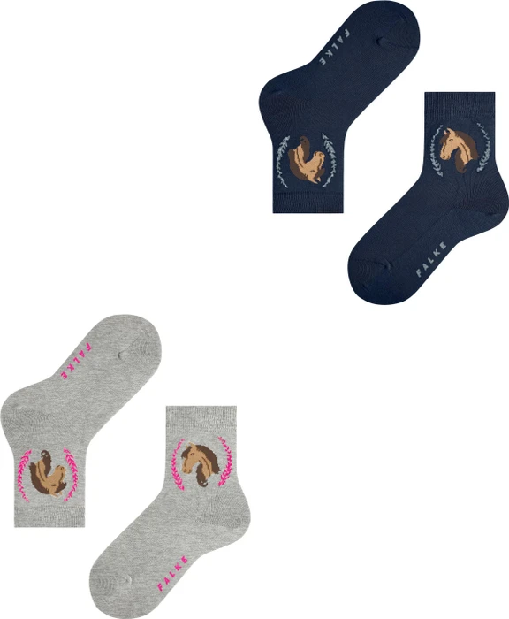 Falke Horse Socken sortiment, 2 Paare (Junior)
