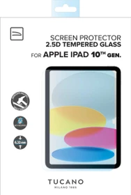 Tucano Displayschutzglas für Apple iPad (A16), Apple iPad 10.Gen 2022