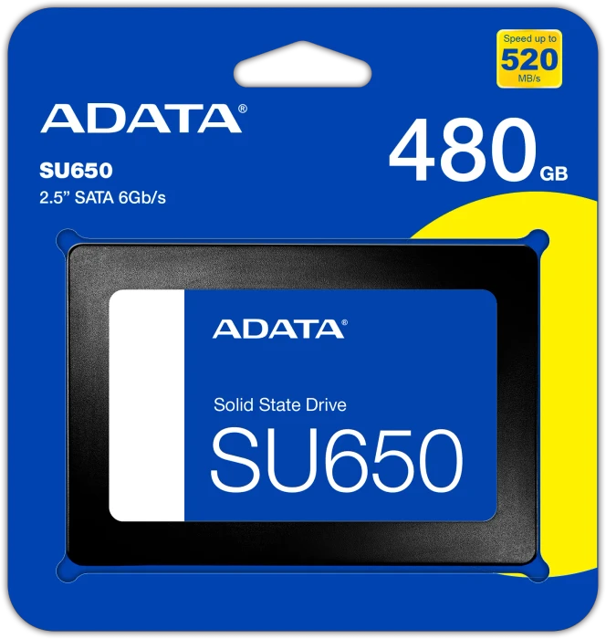 ADATA Ultimate SU650 480GB, 2.5" / SATA 6Gb/s