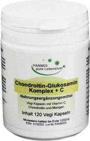Hannes pure Lebenslust Chondroitin Glucosamin Kapseln, 120 Stück