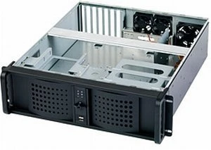 Fantec TCG-3830KX07-1, schwarz, 3HE