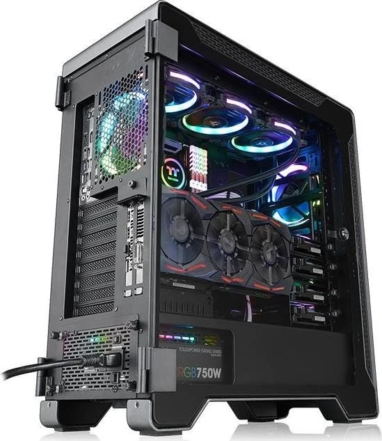Thermaltake A500 Aluminium, Glasfenster
