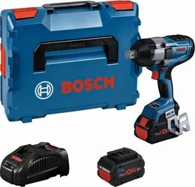 Bosch Professional GDS 18V-1050 H BITURBO Akku-Schlagschrauber inkl. L-Boxx + 2 Akkus 8.0Ah