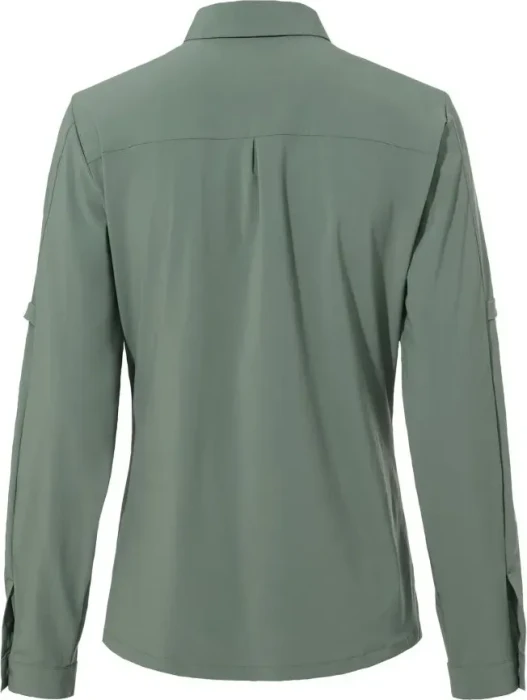 Vaude Farley Stretch Hemd langarm agave (Damen)