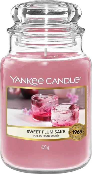 Yankee Candle Sweet Plum Sake Duftkerze, 623g