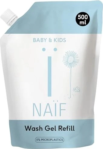 Naïf Baby & Kids Reinigendes Duschgel Refill, 500ml