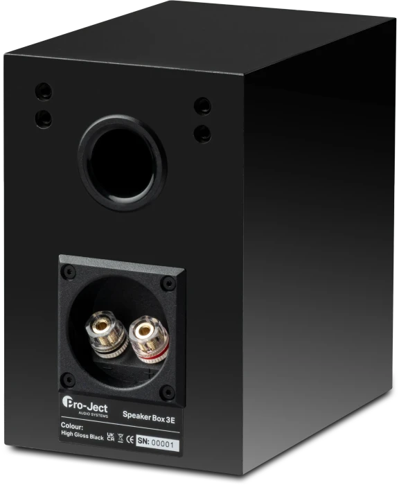 Pro-Ject Speaker Box 3 E hochglanz schwarz, Paar