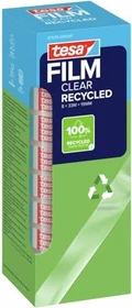 tesa tesafilm eco & clear transparent, Klebestreifen, 19mm/33m, 8 Stück