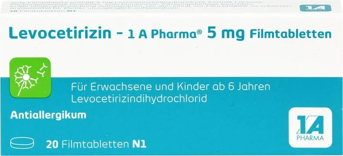 1A Pharma Levocetirizin 5mg Filmtabletten