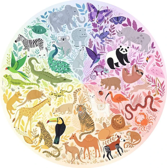 Ravensburger Puzzle Circle of Colors Animals