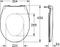 Grohe Bau Keramik WC-Sitz 459x364mm, alpinweiß Vorschaubild