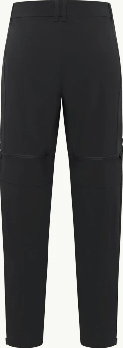 Jack Wolfskin Hikeout Zip Away Zip-Off Hose lang schwarz (Herren)
