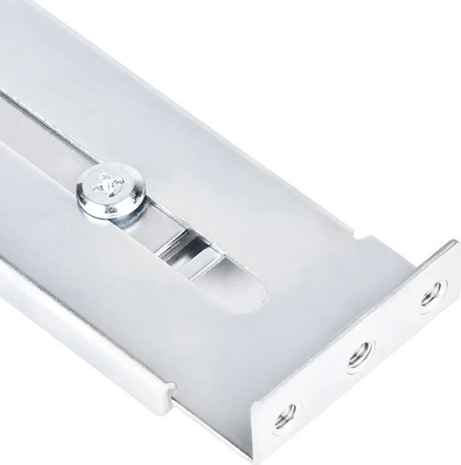 SilverStone RMS06-22, Rackmountschienen, silber, 24mm, 1HE