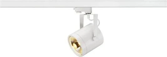 SLV 3Ph Euro Spot Track Schienensystem Spot GU10 weiß, 1 Stück