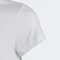 adidas Essentials Big Logo Cotton T-Shirt kurzarm weiß/schwarz (Junior) Vorschaubild