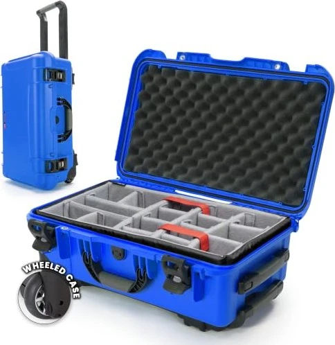 Nanuk 935 Schutzkoffer mit Trennwand blau