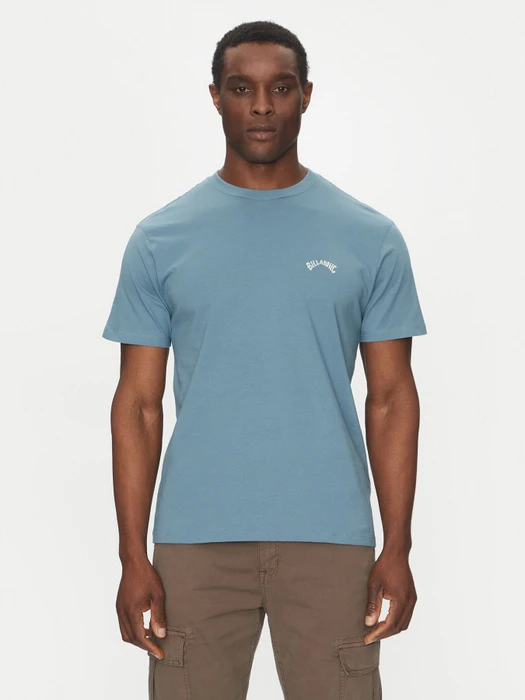 Billabong Arch Crew T-Shirt kurzarm glacier blue (Herren)