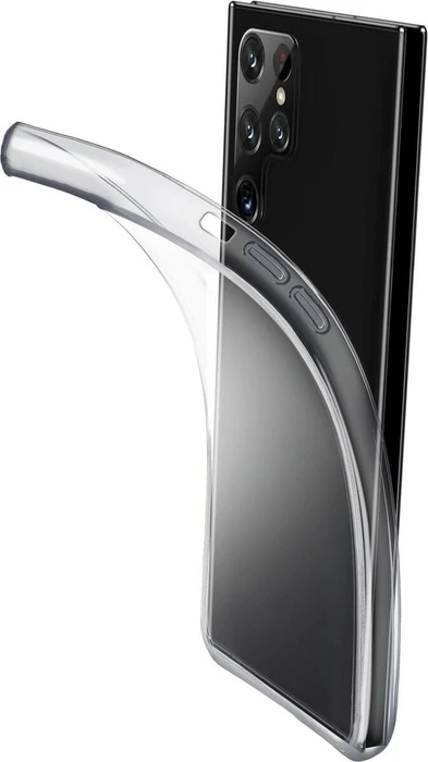 Cellularline Fine Cover für Samsung Galaxy S22 Ultra transparent