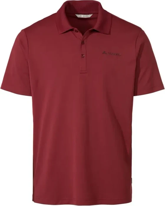 Vaude Essential Poloshirt kurzarm carmine (Herren)
