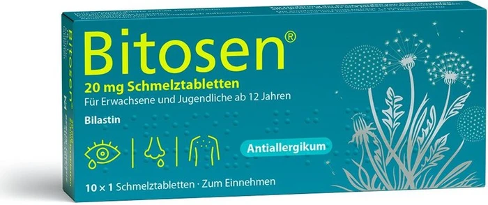 Bitosen 20 mg Schmelztabletten, 10 St