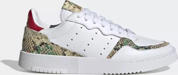 adidas Supercourt cloud white/scarlet/gold metallic (Damen)