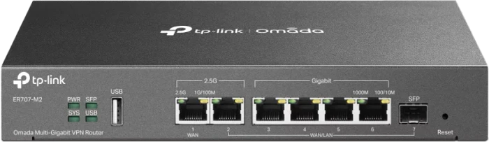 TP-Link Omada ER707-M2 Gigabit Router, 6x RJ-45, 1x SFP