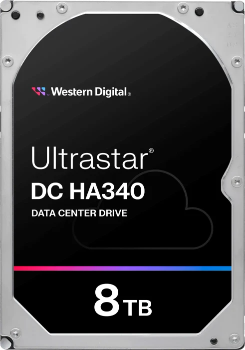 Western Digital Ultrastar DC HA340 8TB, SE, 24/7, 512e / 3.5" / SATA 6Gb/s
